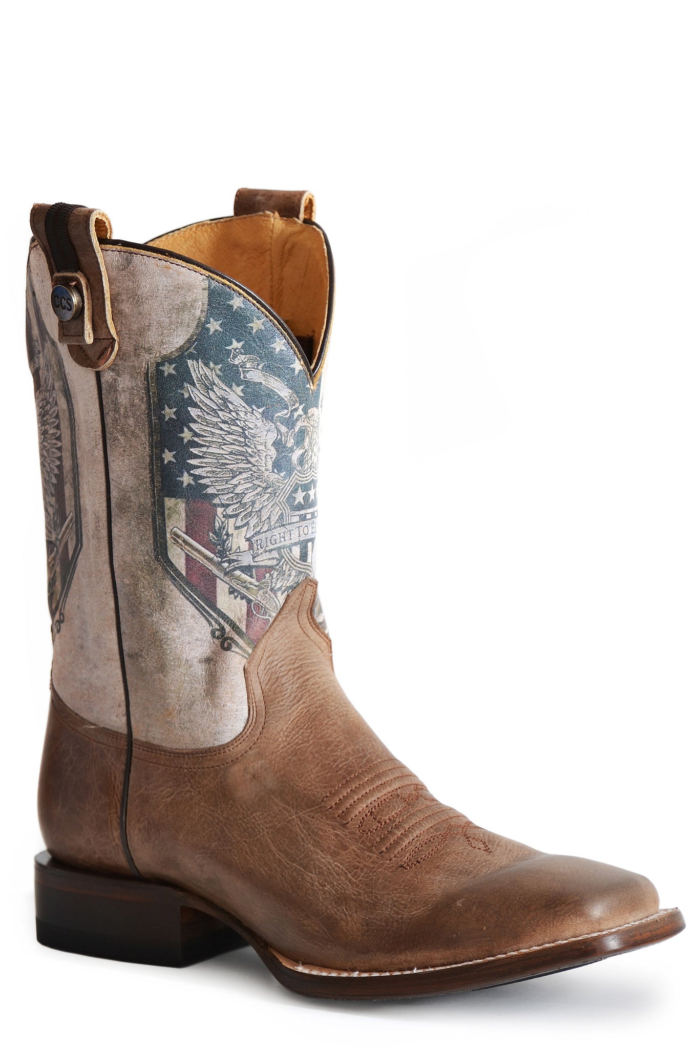 Roper Men’s “Right To Bear Arms” Boots 09-020-8283-8272