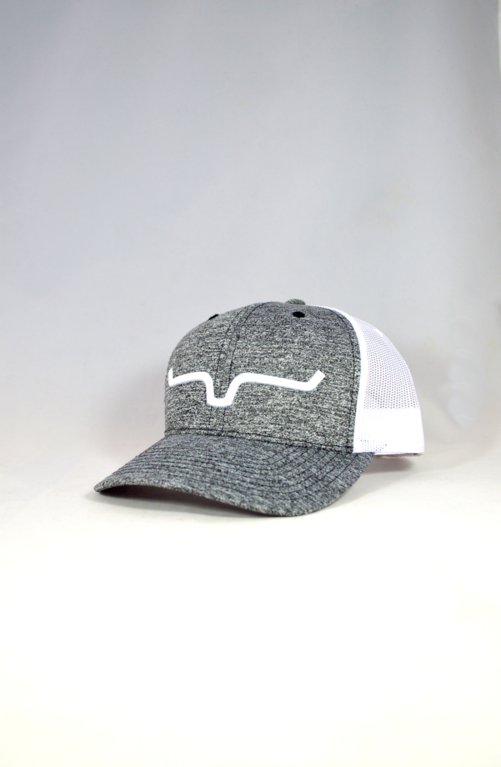 Kimes Ranch Weekly Trucker Ball Cap- Grey Heather