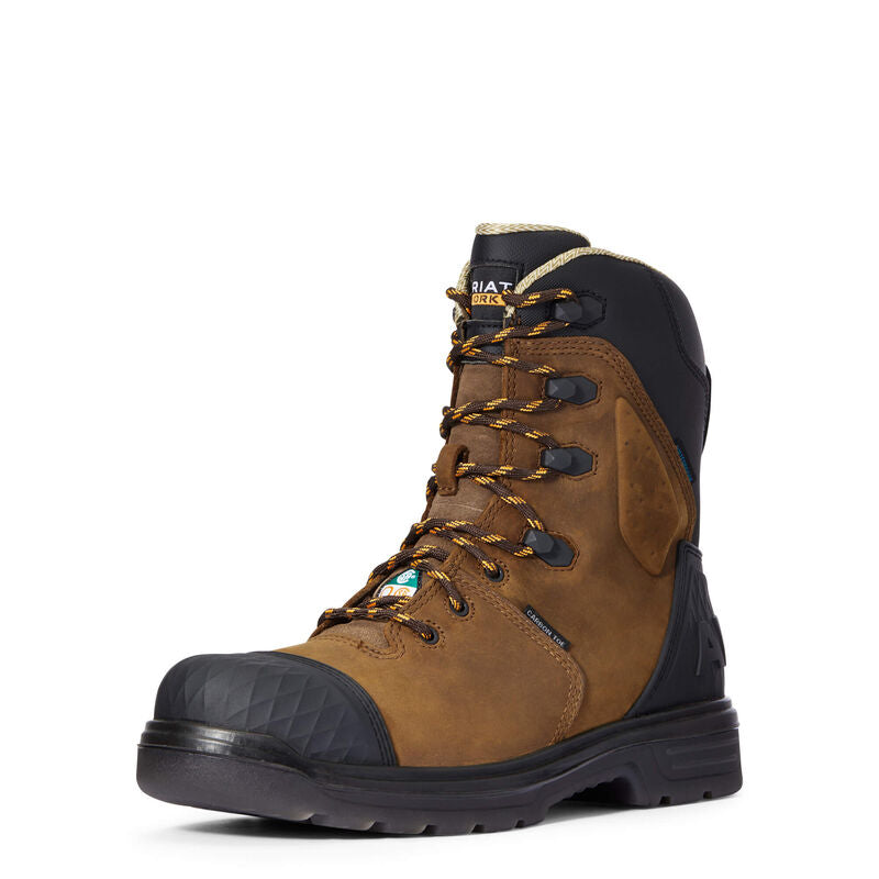 Ariat Men’s Turbo Outlaw 8″ CSA Waterproof Carbon Toe Work Boot 10034569