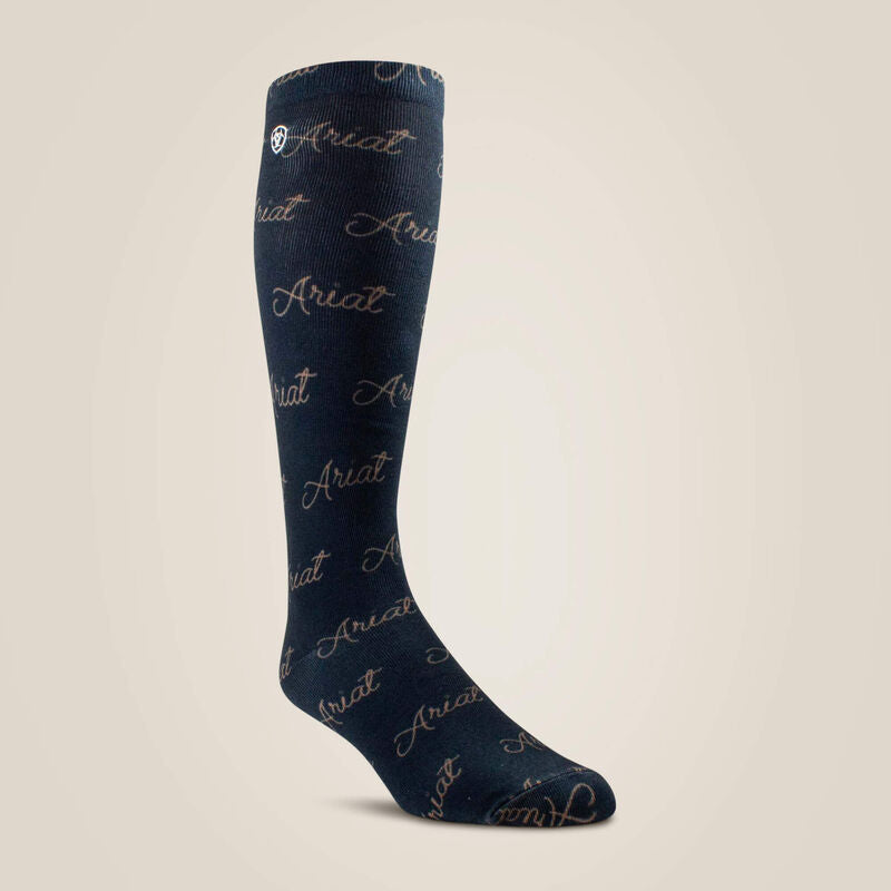 Ariat Script Knee High Sock 2 Pair Multi Color Pack – AR3552-650