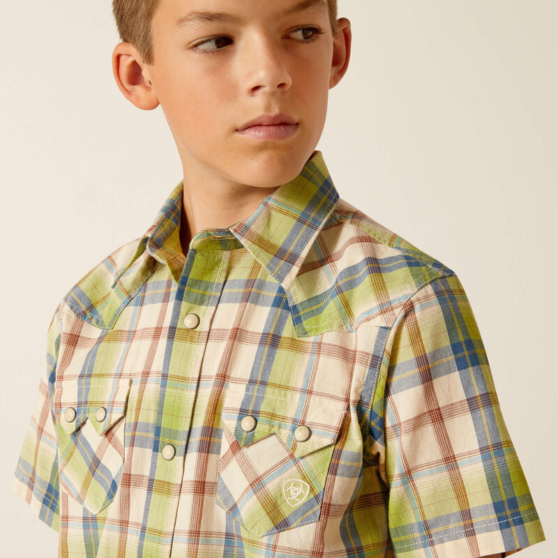 Ariat Boys Hinston Retro Fit Shirt 10051404