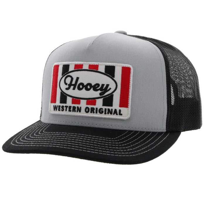 Hooey Sudan Grey/Black Ball Cap 2201T-GYBK