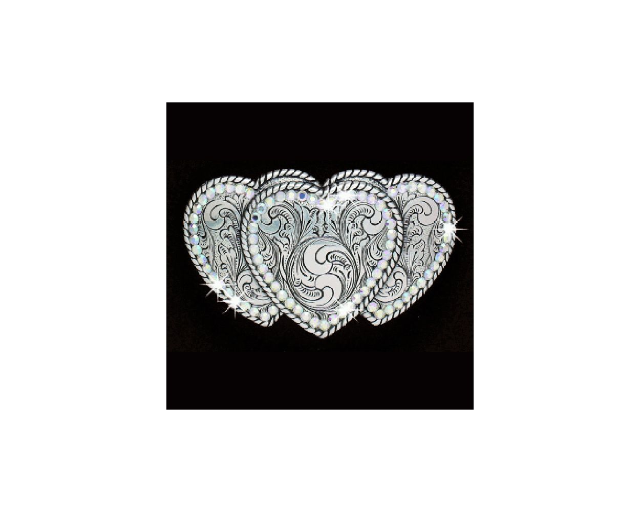 Nocona Hearts Embrace – Belt Buckle 37534