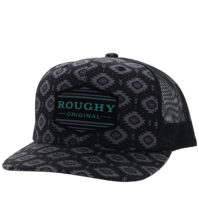 Hooey “Tribe” Black Aztec Print Ball Cap 4040T-BK