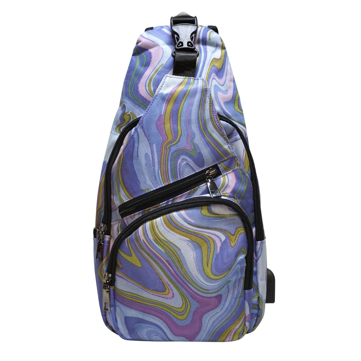 NuPouch Anti-theft Daypack Amethyst Swirl – Large-50211