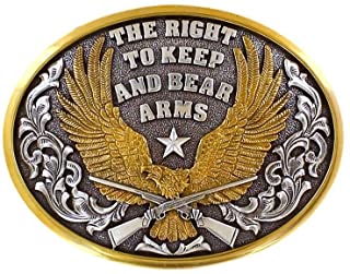 The Right to Keep & Bear Buckle – Antique Silver & Antique Gold