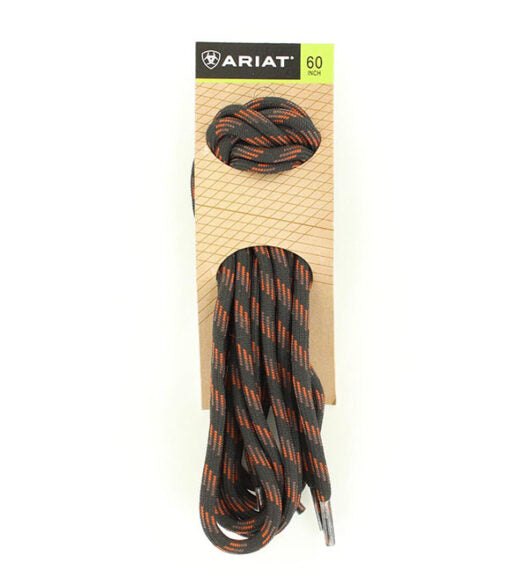 Ariat 60″ Nylon Black/Brown Shoe Laces, 60″ 72″ A23024107