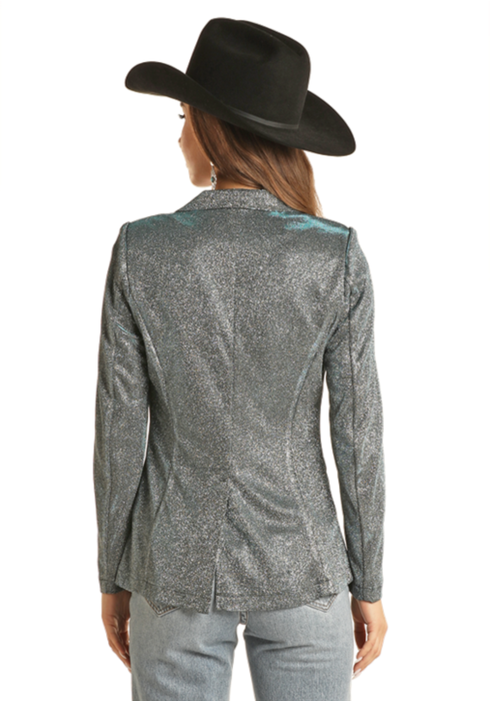 Ladies Iridescent Blazer Rock & Roll Denim BW92T02056