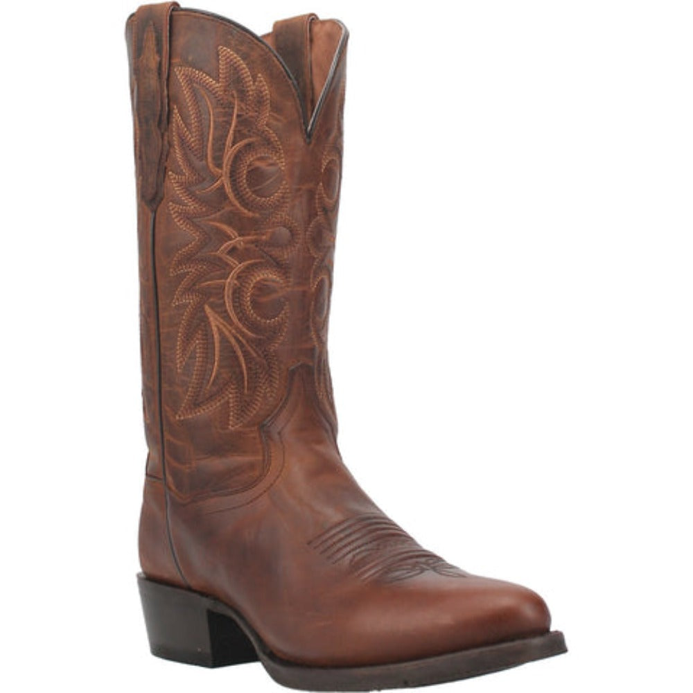 Dan Post Men’s Cottonwood Cowboy Boots Leather Rust DP3388