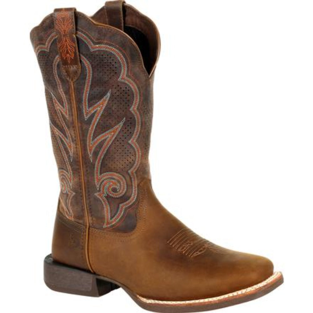 Durango Ladies Cognac Ventilated Western Boots DRD0376