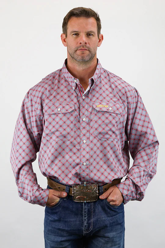 Drover Cowboy Threads Signature Series Performance Vent Shirt – Corral D124