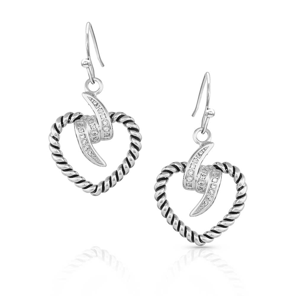 Montana Silversmiths Electric Hearts Earings ER5299