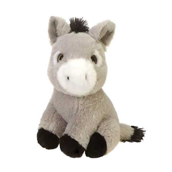 6″ BB Grey Sitting Donkey