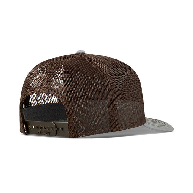 ARIAT FAUX LEATHER PATCH LIGHT GREY – HATS CAP – A300089946