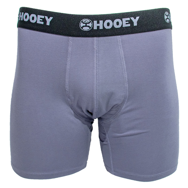 Hooey Men’s Bamboo Briefs Mist & Black 2- Pack- HU008