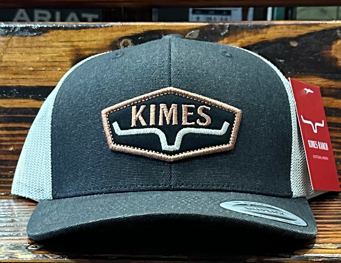 Kimes Ranch Box Spring Trucker Hat – Blue