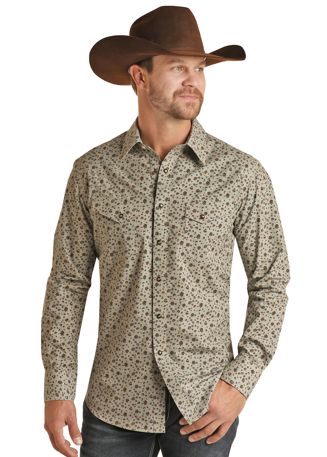 Men’s Rock & Roll Vintage Snap RRMSOSRZ1P