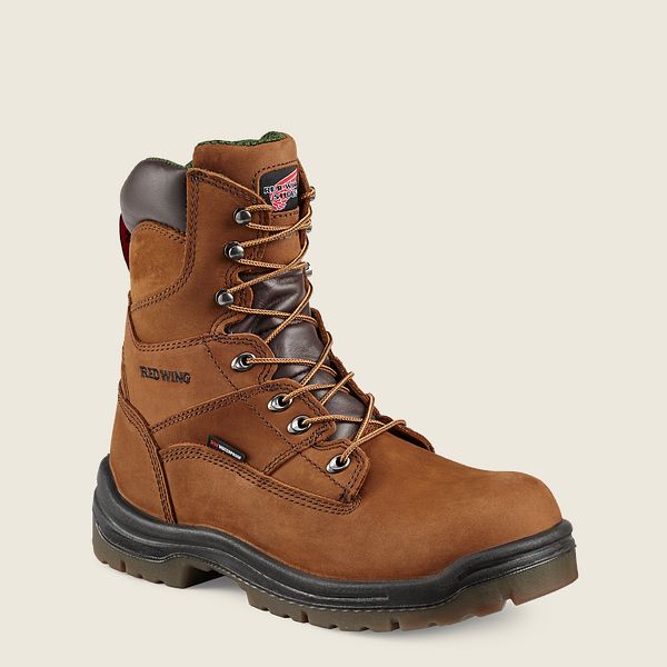 Red Wing Men’s King Toe 8-Inch Waterproof Safety Toe Boots 2280