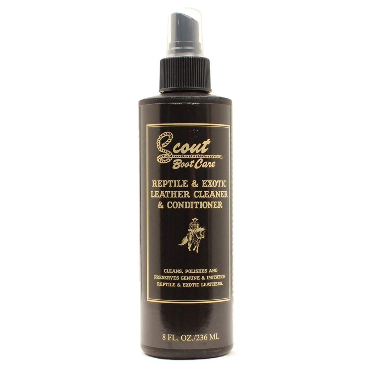 Scout Reptile & Exotic Leather Cleaner & Conditioner Spray 8oz 03610