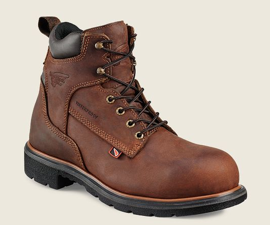 Red Wing Men’s DynaForce 6-inch Waterproof Safety Toe Boot 4215