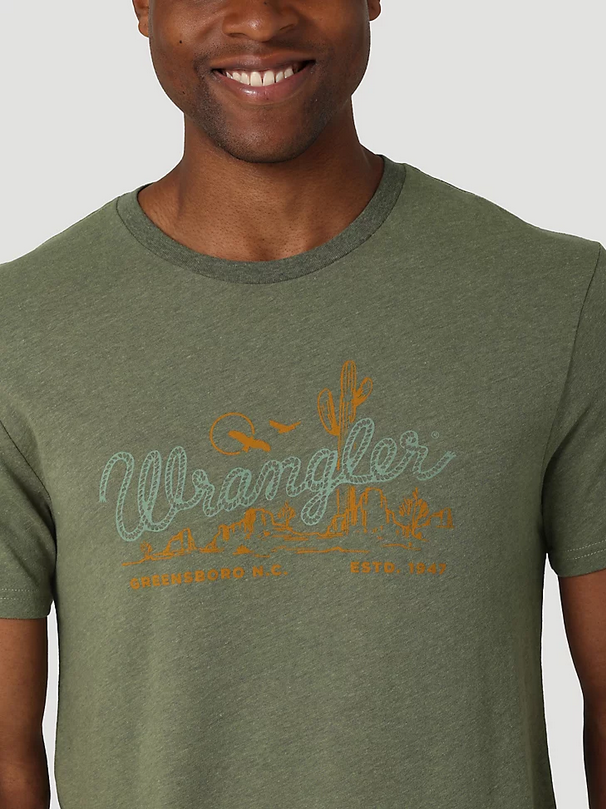 Wrangler Men’s Desert Graphic T-Shirt 112319275