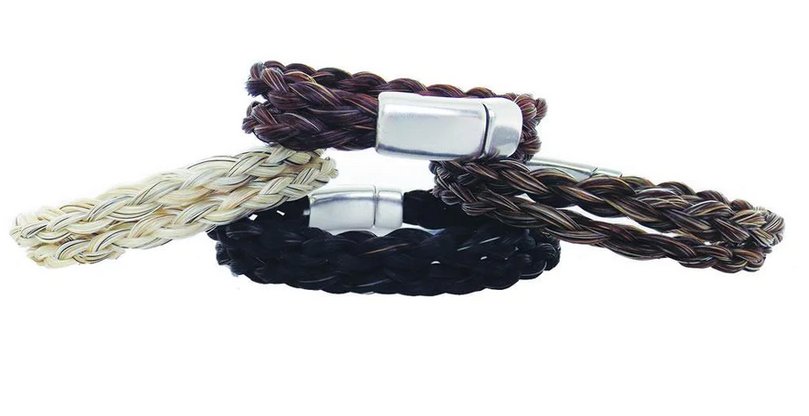 Cowboy Collectibles Magnetic Clasp Double Spiral Bracelet-BST3