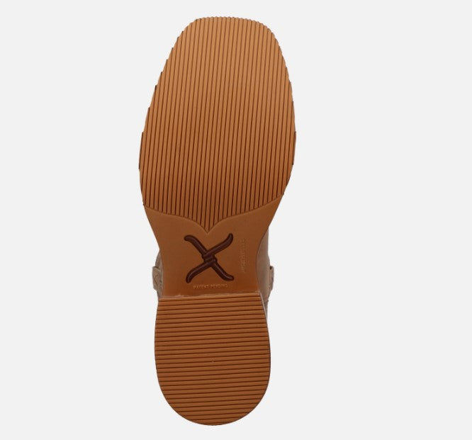 Twisted X Ladies 11 Inch Tech X Ginger Square Toe Boots WXTR005