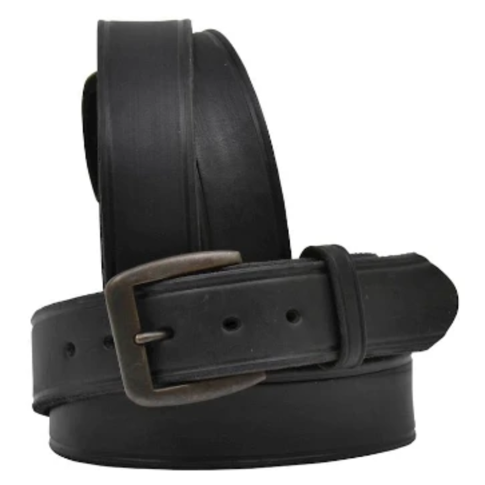 3D Belt Company Men’s 1 1/2″ Black Latigo Crease Heavy Belt D1140