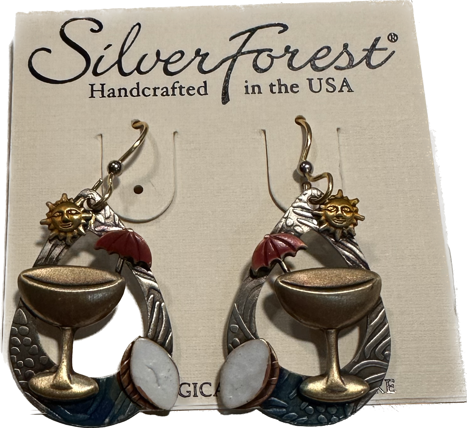 Silver Forest Earrings NE-1980