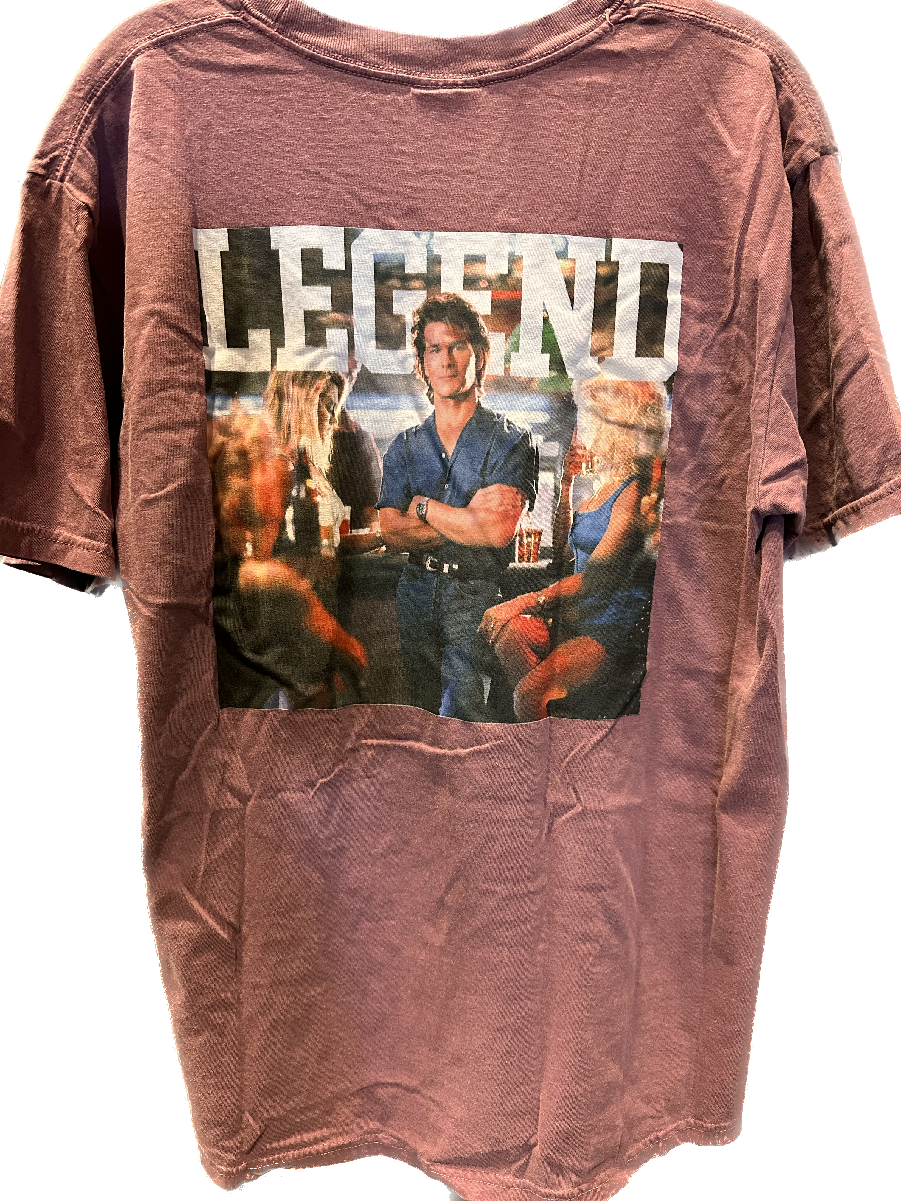 THE DOUBLE DEUCE POCKET TEE MAROON – WROW2549