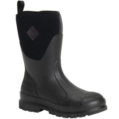 MUCK LADIES CHORE MID BLACK BOOT WCHM000