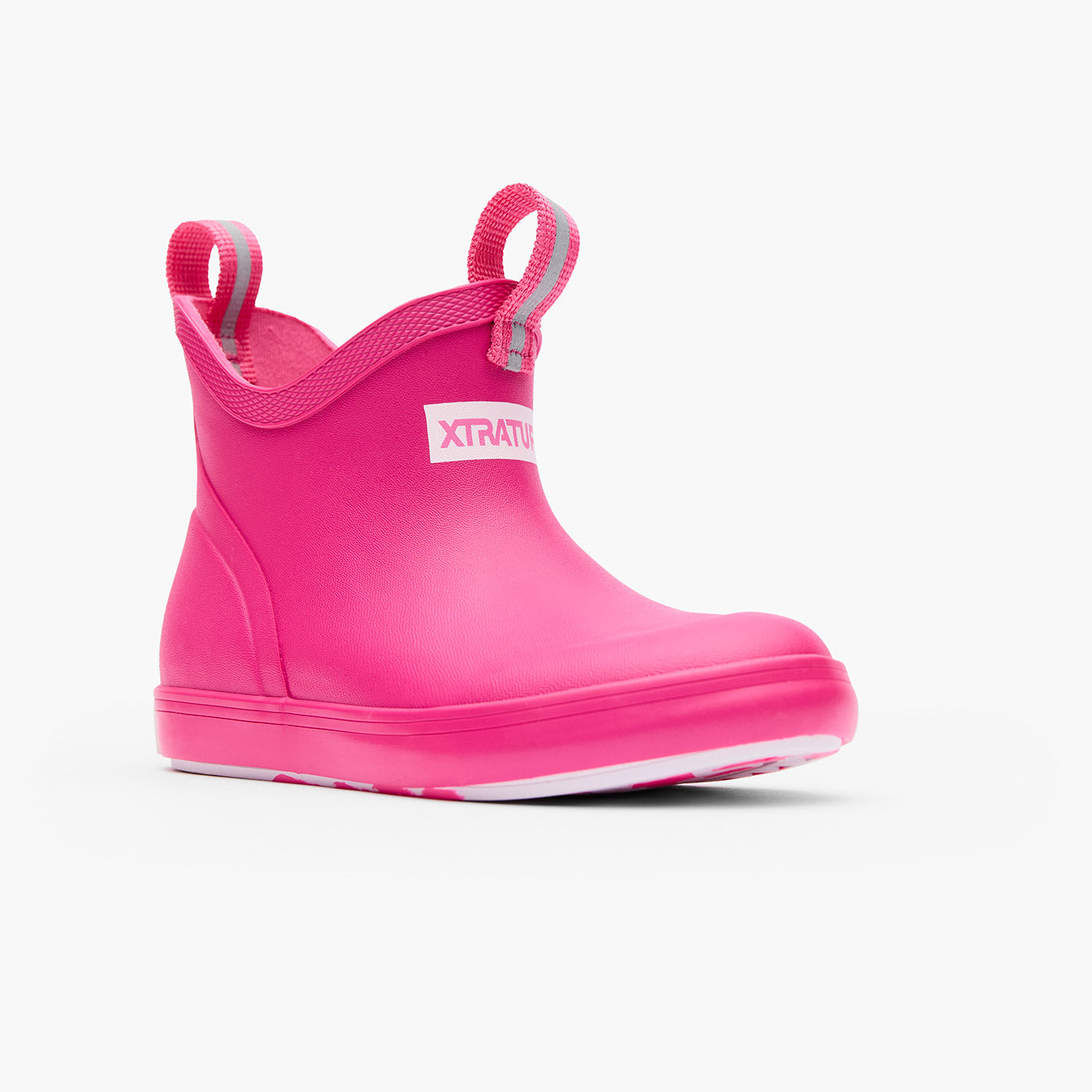 Xtratuf Kids Ankle Deck Boots – Neon Pink – XKAB451C / XKAB451Y