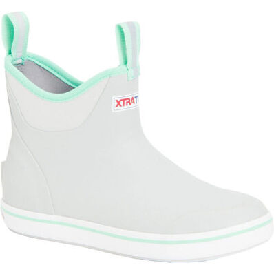Xtratuf Women’s Rubber Ankle Deck Boot Gray- XWAB-102-GRY