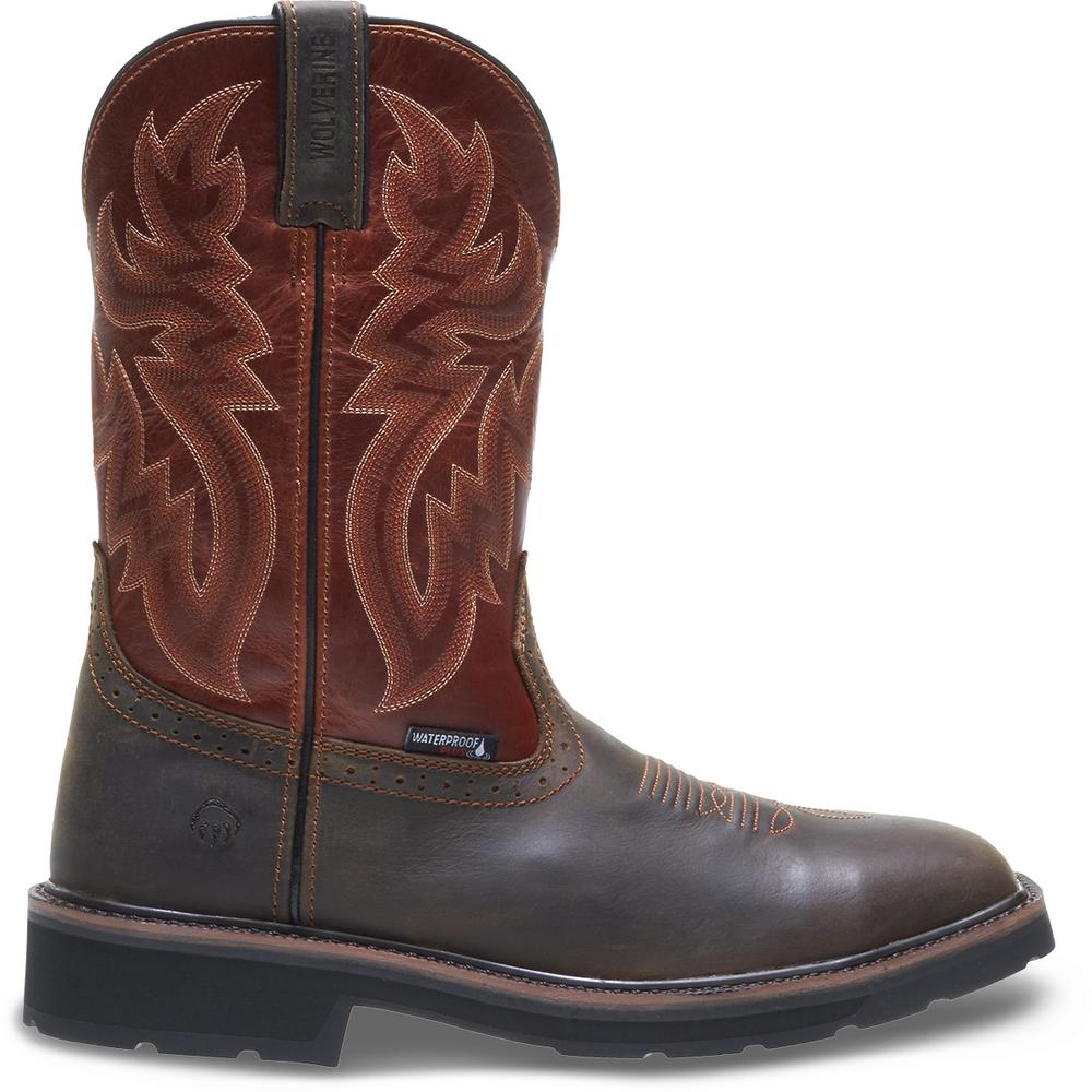 Wolverine Men’s Rancher Waterproof Steel-Toe Wellington W10764