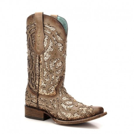 Corral Ladies Marsha Square Toe Boot C3275