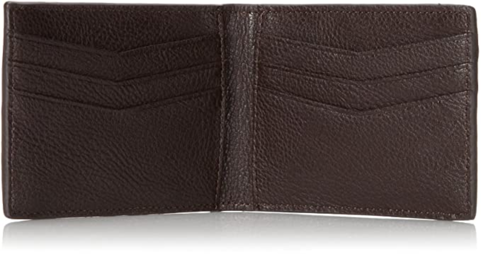 M&F Nocona Belt Co. Double Bifold Money Clip Ostrich, Brown