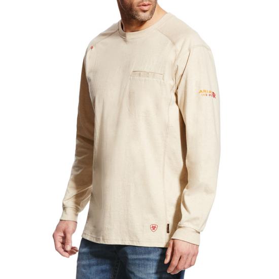 Ariat Men’s Flame Resistant Long Sleeve Crew Shirt – 10022328