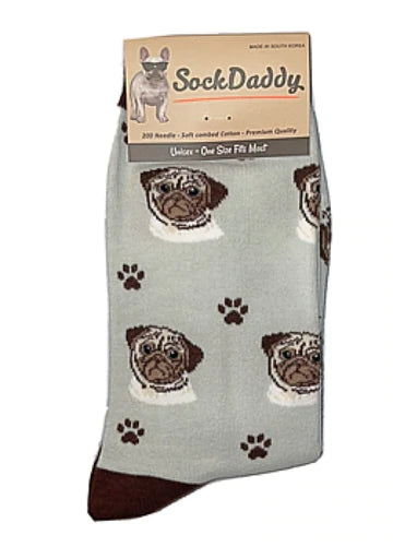 Sock Daddy Pug Socks 800-31