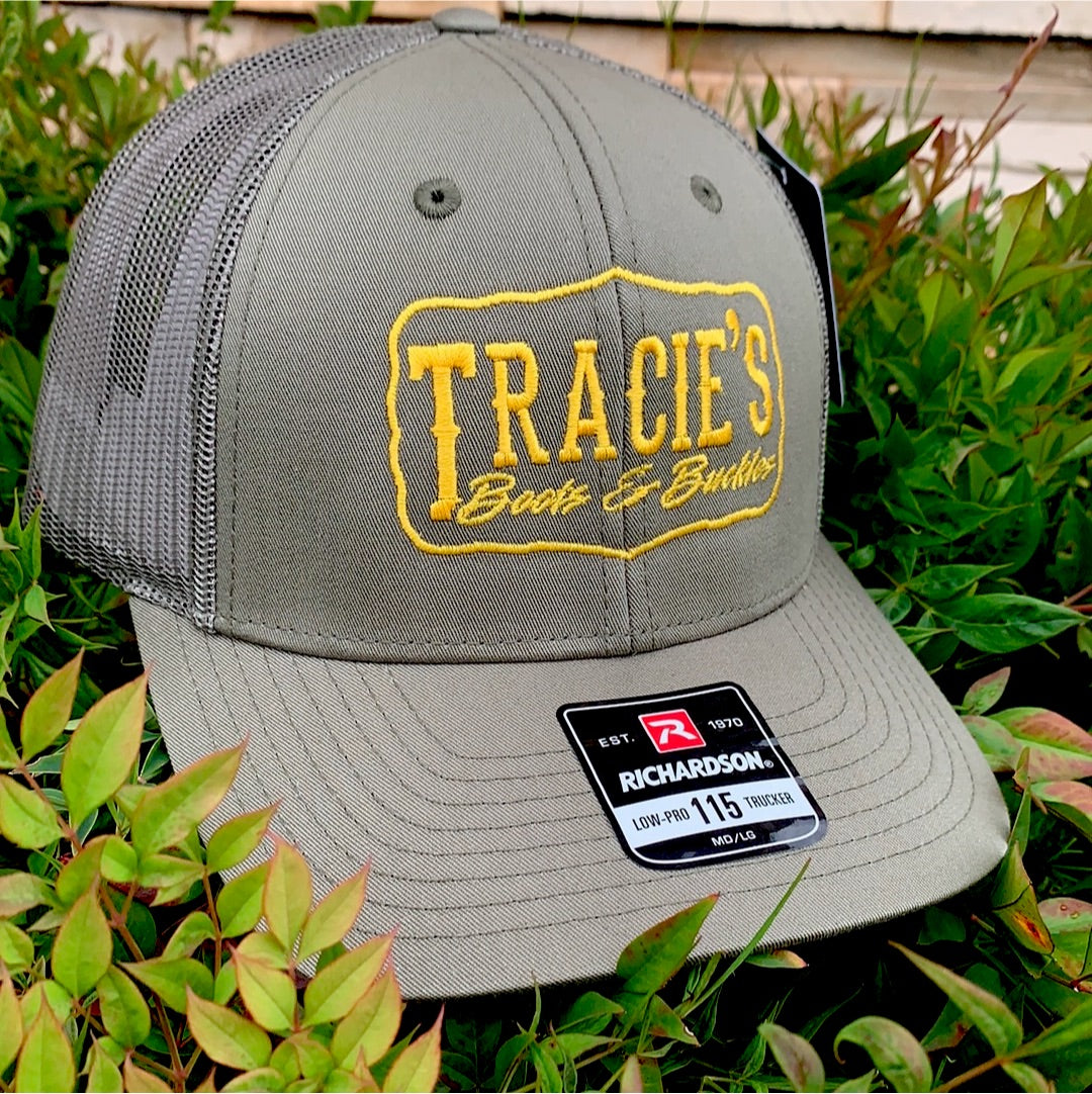 TBB Richardson Low-Pro Trucker – Loden/ Yellow