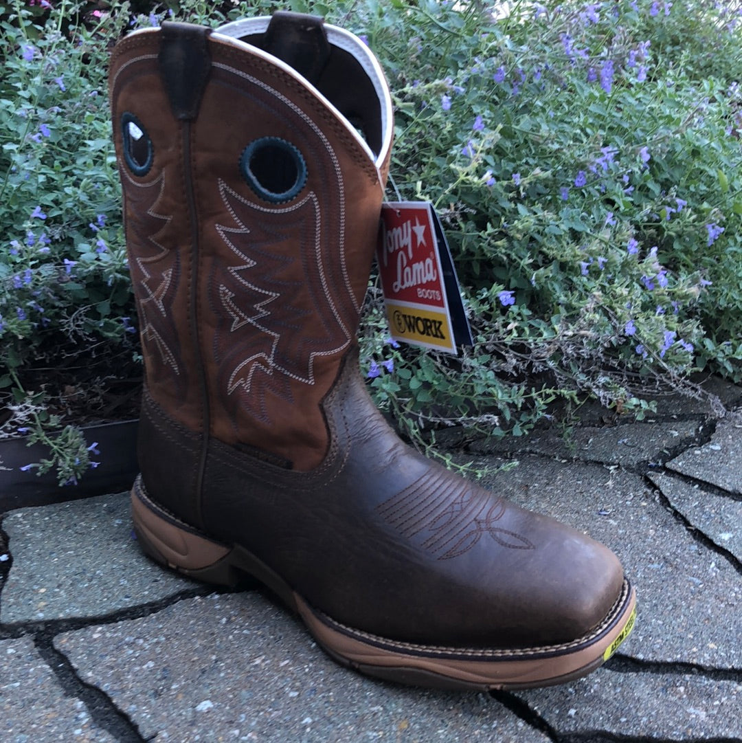 Tony Lama Men’s Lopez Steel Toe Work Boots RR3363