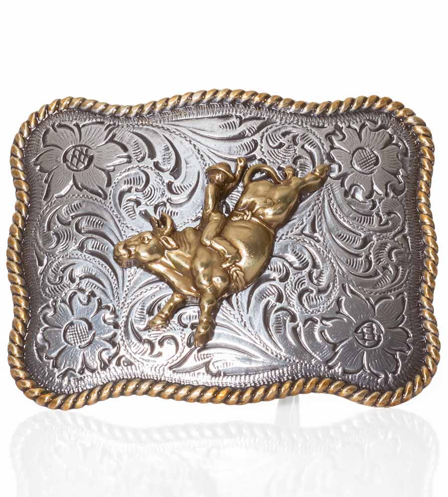 Nocona Kids Bullrider Belt Buckle