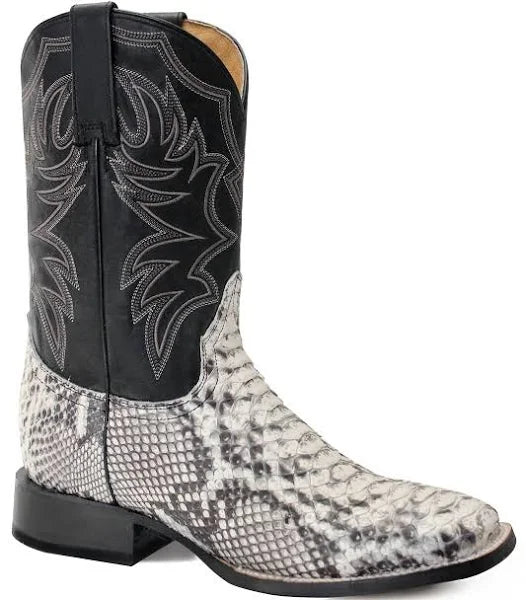 Roper Men’s Python Square Toe Boots 09-020-6510-8172