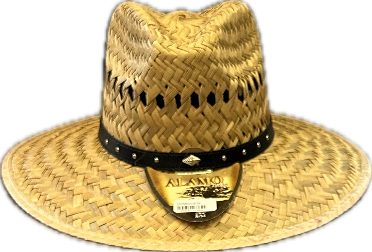 Alamo Hat Fisher Palm – Hondo Crown 4″ – D05600